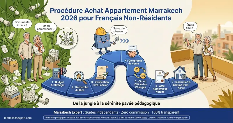 Procédure Achat Immobilier Marrakech 2026